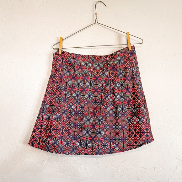 Krimson Klover Geometric Print Athletic Skort - Picture 2 of 6
